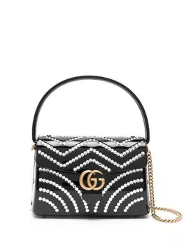 Сумка-тоут Broadway с кристаллами Gucci, черный