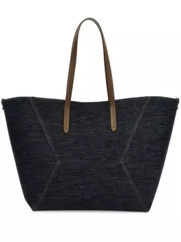 Сумка-тоут Brunello Cucinelli BC Duo, черный
