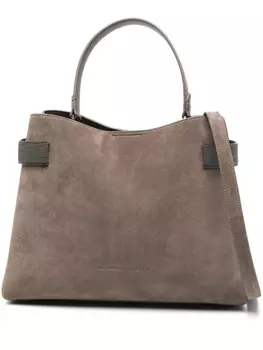 Сумка-тоут Brunello Cucinelli Essence, коричневый