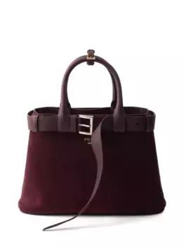 Сумка-тоут Buckle среднего размера Prada, красный