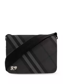 Сумка-тоут Burberry в клетку, серый