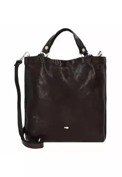 Сумка-тоут Campomaggi, темно-коричневый