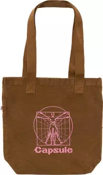 Сумка-тоут Capsule Vitruvian Icon, желто-коричневый