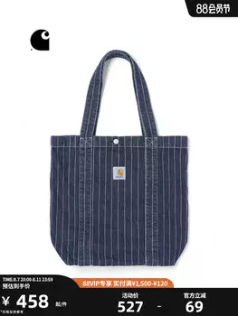 Сумка-тоут Carhartt WIP с логотипом, синий