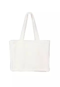 Сумка-тоут Cecil, белый деним