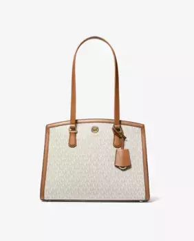 Сумка-тоут Chantal с логотипом Michael Michael Kors, цвет Crudo