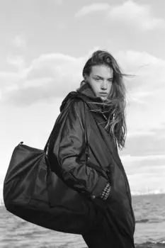 Сумка-тоут через плечо ZARA, черный