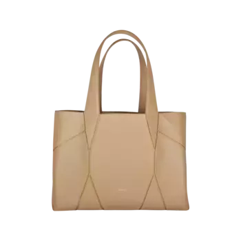 Сумка-тоут Chopard Diamond Tote Bag - Телячья кожа цвета верблюжьей зернистости