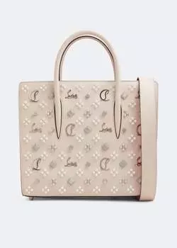 Сумка-тоут Christian Louboutin Paloma Spike Medium, розовый