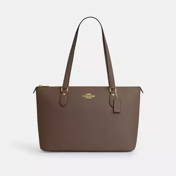 Сумка тоут COACH Gallery Tote, цвет Im/Dark Stone