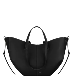 Сумка тоут Cyme Edition Noir Grain Coutures crues