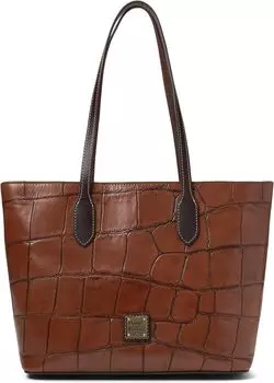 Сумка-тоут Denison II Dooney & Bourke, цвет Cognac