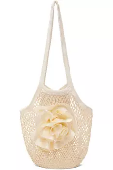 Сумка-тоут Devana среднего размера с оттенком белого Magda Butrym