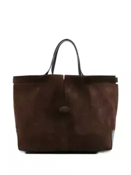 Сумка-тоут Di Bag Folio TOD'S, коричневый