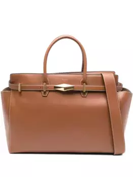 Сумка-тоут Diamond JIMMY CHOO, коричневый