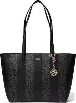 Сумка-тоут DKNY Bryant Medium Tote, цвет Black Logo/Black