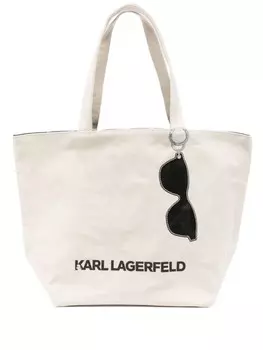 Сумка-тоут для солнцезащитных очков K/Sunglasses Karl Lagerfeld, нейтральный цвет