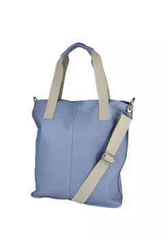 Сумка-тоут DrachenLeder, светло-голубой