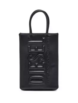 Сумка-тоут DSL 3D Mini X с тисненым логотипом DIESEL, черный