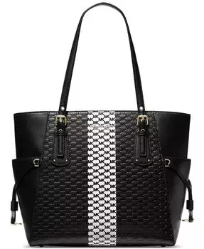 Сумка-тоут East West с логотипом Voyager Michael Kors, черный
