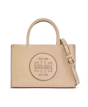 Сумка-Тоут Ella из органического материала Tory Burch, бежевый