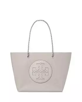 сумка-тоут Ella с цепочкой Tory Burch, цвет Gray
