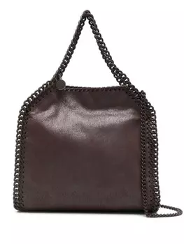 Сумка-тоут Falabella размера мини Stella McCartney, коричневый