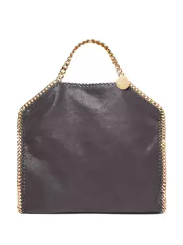 Сумка-тоут Falabella с откидным клапаном STELLA MCCARTNEY, серый
