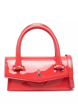 Сумка-тоут Fly Bamby Glossy Patrizia Pepe, красный