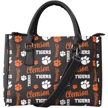 Сумка-тоут FOCO Clemson Tigers с повторяющимся узором Brooklyn