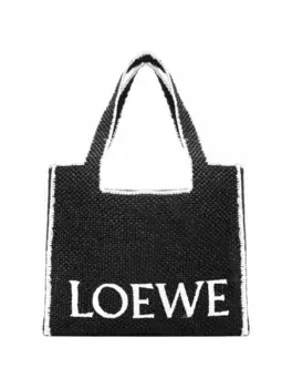 Сумка-тоут Font Large Loewe, черный
