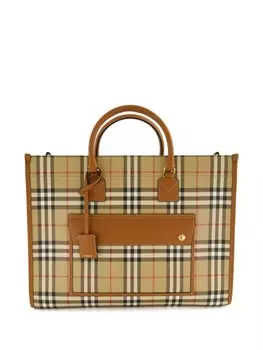 Сумка-тоут Freya Burberry, коричневый