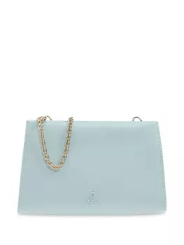 Сумка-тоут Furla из кожи, синий