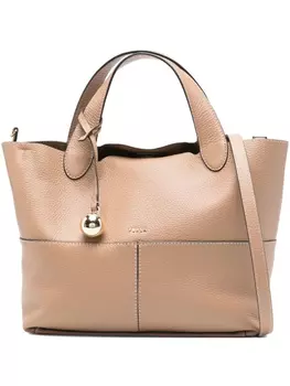 Сумка-тоут Furla с шариками, коричневый