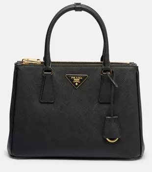 Сумка-тоут Galleria Medium из кожи Saffiano Prada, черный