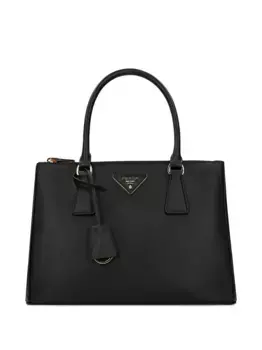 Сумка-тоут Galleria среднего размера Prada, черный