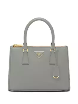 Сумка-тоут Galleria среднего размера Prada, серый