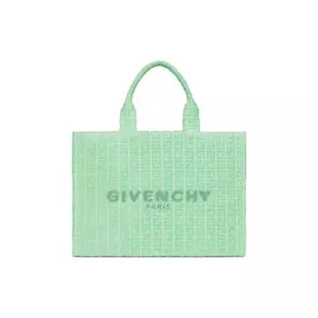 Сумка-тоут Givenchy G-Tote Soft Medium Tote, цвет Aqua Green