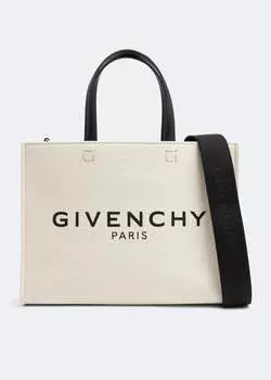 Сумка-тоут GIVENCHY Small G shopping tote bag, бежевый