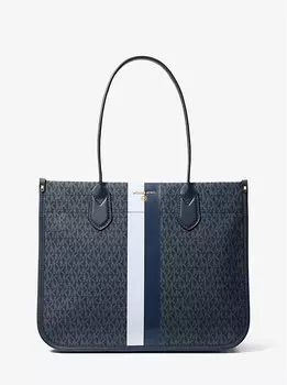 Сумка-Тоут Heidi с фирменным логотипом и большой полоской Michael Kors, мультиколор