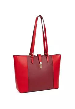 Сумка-тоут Hexagona, красный