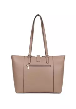 Сумка-тоут Hexagona, серо-коричневый