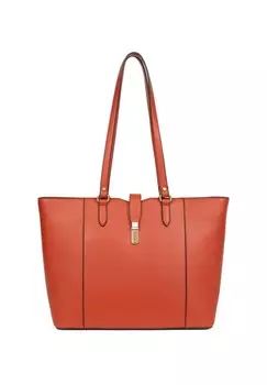 Сумка-тоут Hexagona, светло-красный