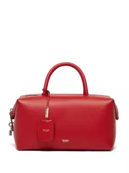 Сумка-тоут Holdalm из кожи MAX MARA, красный