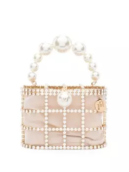 Сумка-тоут Holli с кристаллами Rosantica, золотистый