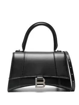 Сумка-тоут Hourglass XS Balenciaga, черный