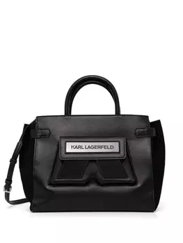 Сумка-тоут Ikon Karl Lagerfeld, черный