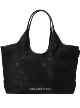 Сумка-тоут Ikon KARL LAGERFELD, черный