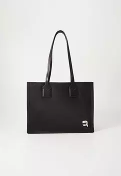 Сумка-тоут IKON SQUARE TOTE KARL LAGERFELD, черный