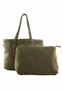 Сумка-тоут INSIDE OUT WENDE FREDsBRUDER, цвет Mottled Light Green